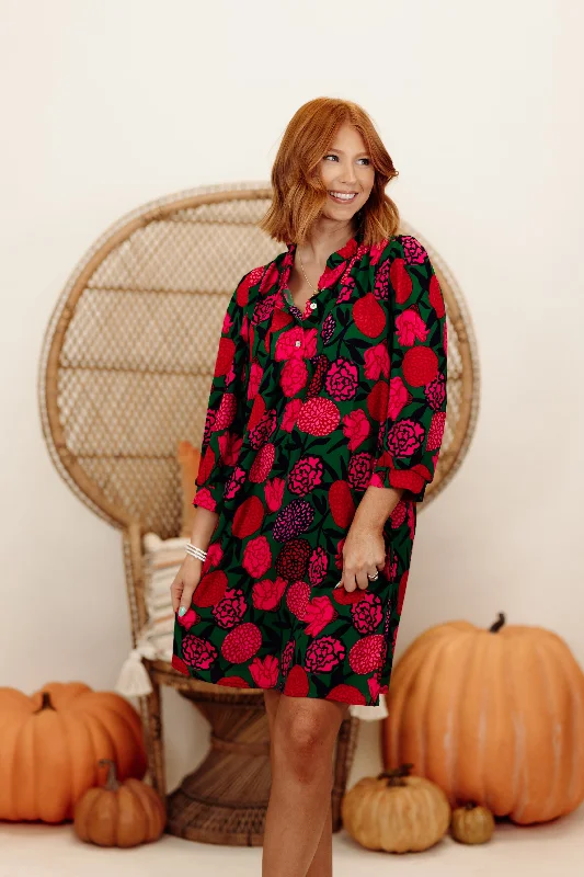 Overstock Sale Michelle McDowell Make You Mine Karis Dress in Forest