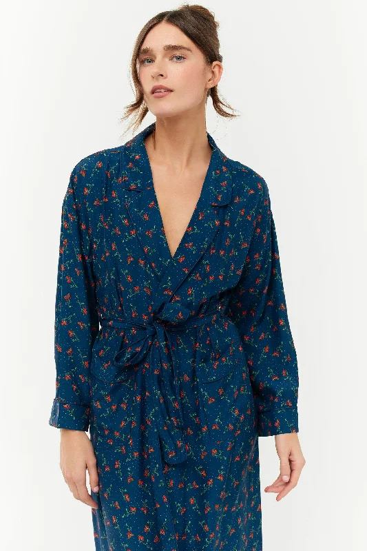 Price Drop Silk Cassie Robe