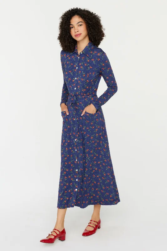 Limited Time Offer Ava Long Sleeve Jersey Dress