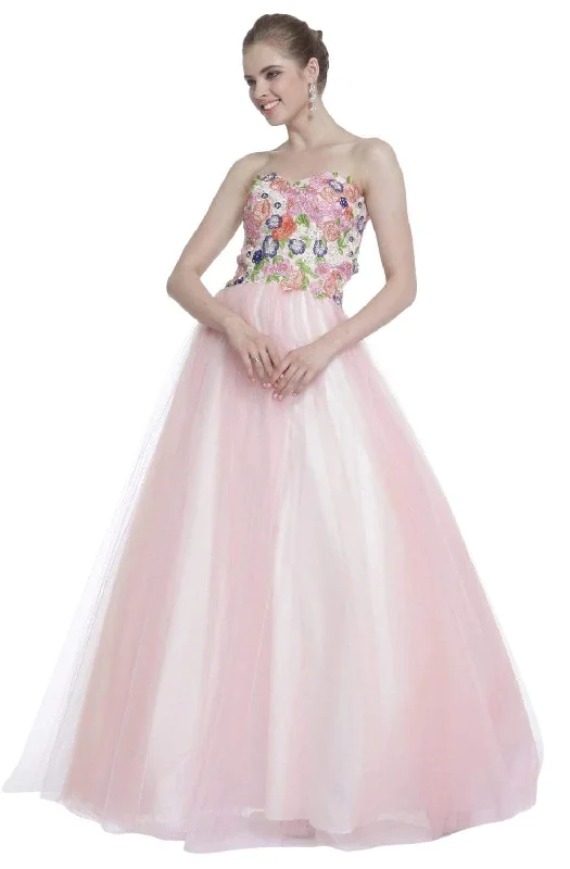 Huge Savings Cinderella Divine - 7637 Floral Lace Sweetheart Gown