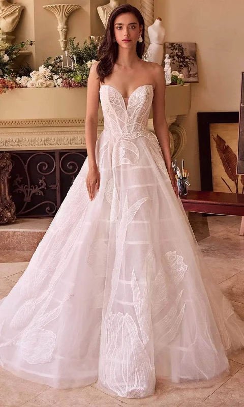 Major Savings Andrea and Leo WL043 - Tulip Embroidered Bridal Gown
