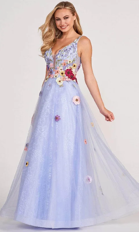 Major Savings Colette for Mon Cheri CL2084 - Embroidered Floral A-line Gown