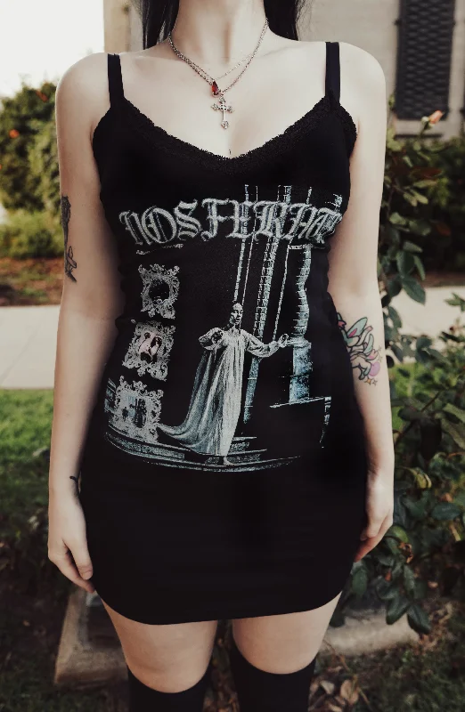 Reduced Prices Nosferatu Lace Strap Dress