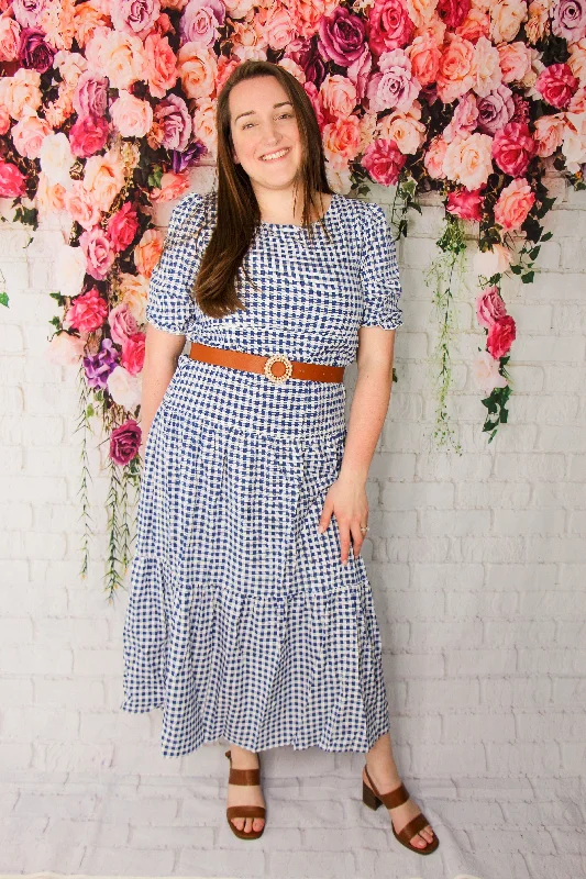 Don't Wait Azelea Plaid Dress