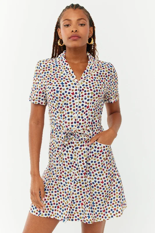 Final Markdown Silk Mini Maria Dress
