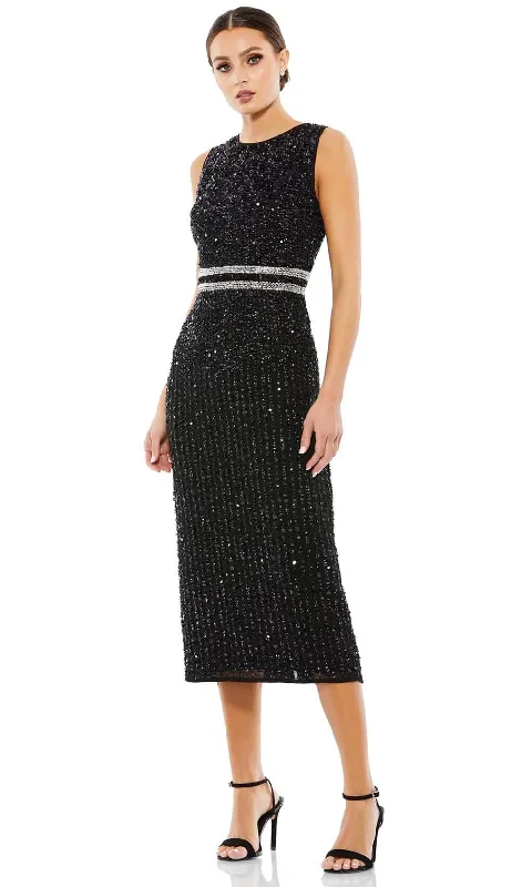 Midnight Madness Mac Duggal 10509 - Sleeveless Sequin Dress