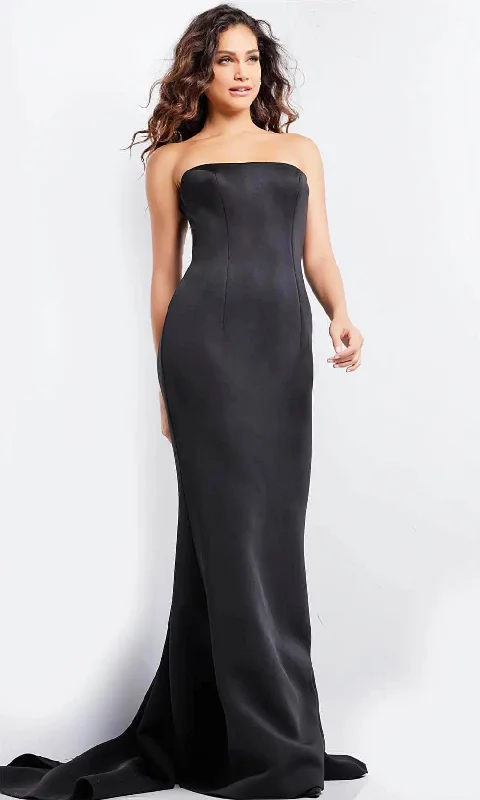 Limited Availability Jovani 07427 - Strapless Fitted Prom Gown