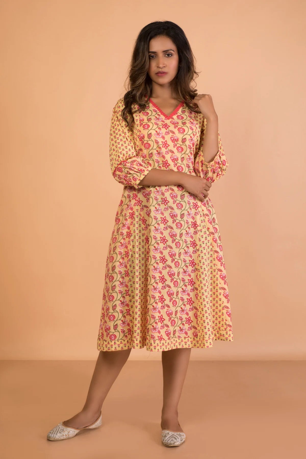 Price Drop Honey Double Print Dress