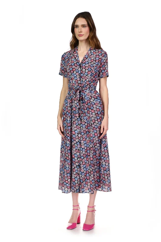 Limited Time Silk Long Maria Dress
