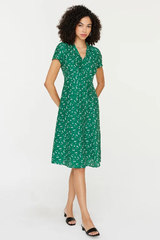 Get It Before It’s Gone Silk Morgan Dress