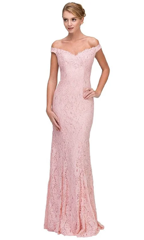 Epic Deals Eureka Fashion 8030 - Sweetheart Lace Sheath Prom Gown