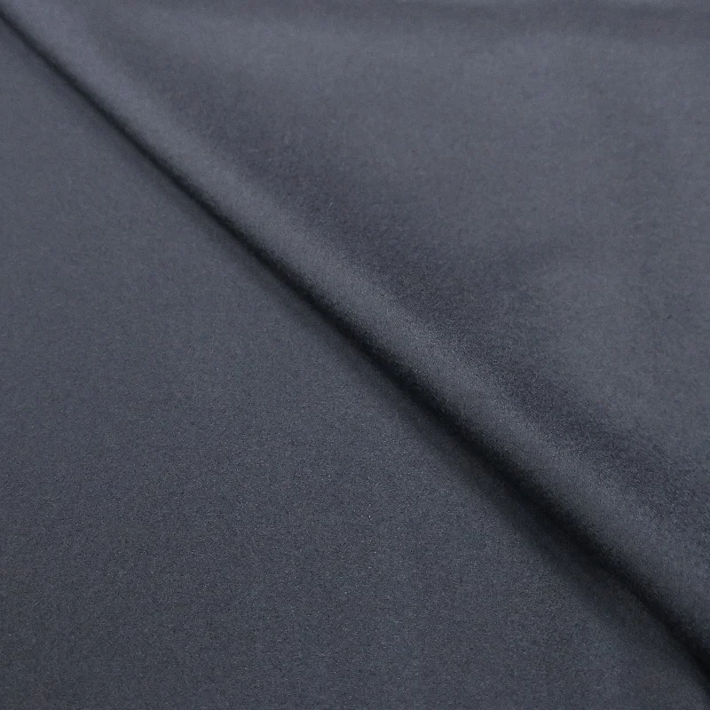 Mega Deal 2.40 YDS Solid Dark Blue 100% Cashmere Loro Piana Fabric