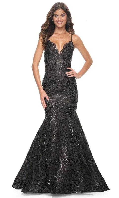 Exclusive Preview La Femme 32118 - Sequin Sleeveless Prom Gown