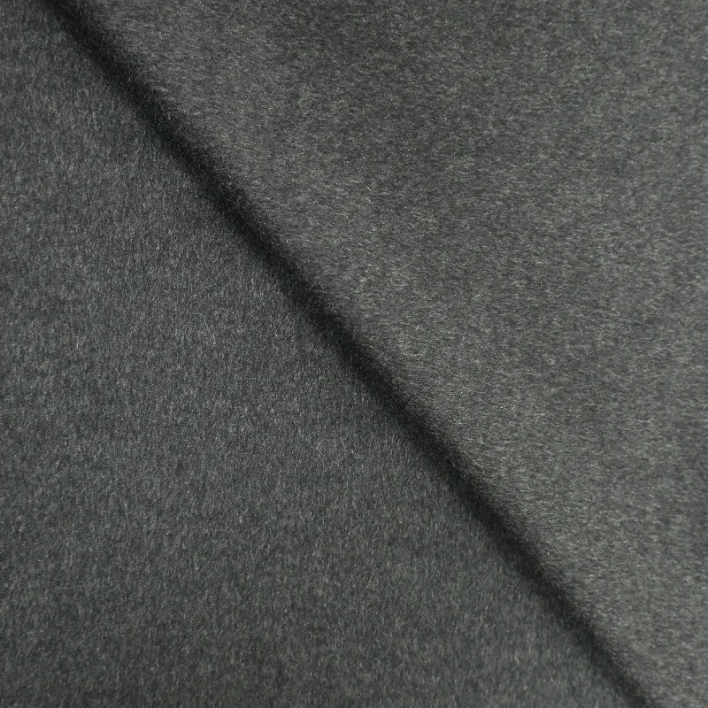 Savings Event 4 YDS Gray Solid 100% Cashmere Loro Piana Fabric