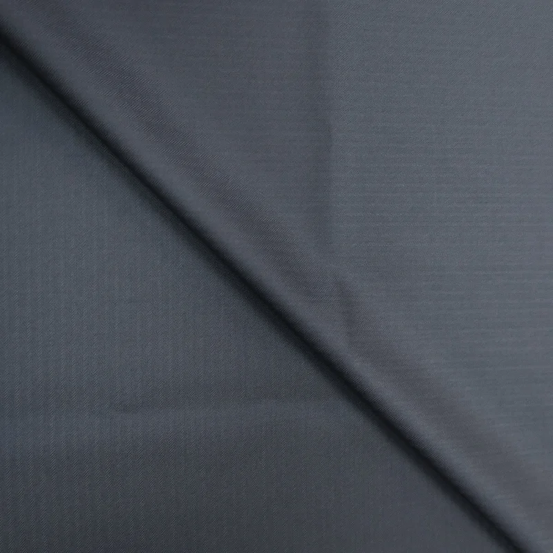 Last Chance 2.50 YDS Mid Gray Pinstripe Tasmanian Super 150s Wool Loro Piana Fabric Last Chance 2.50 YDS Mid Gray Pinstripe Tasmanian Super 150s Wool Loro Piana Fabric