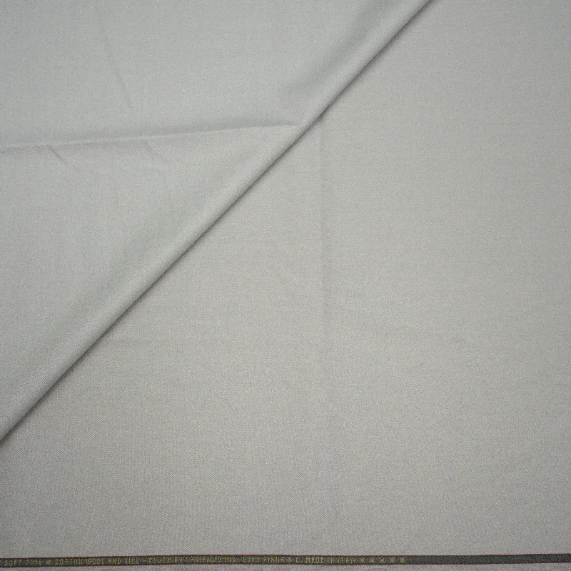 Year-End Sale 1.70 YDS Bombay Gray Solid Soft Time Cotton Wool Silk and Linen Loro Piana Fabric Year-End Sale 1.70 YDS Bombay Gray Solid Soft Time Cotton Wool Silk and Linen Loro Piana Fabric