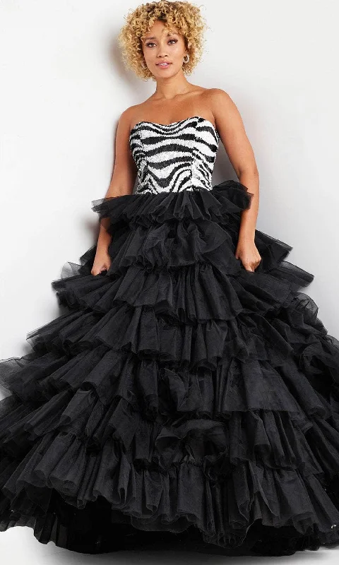 Limited Time Jovani 38360 - Strapless Sequin Ballgown
