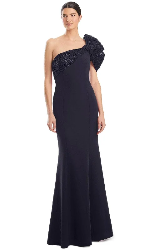 Super Sale Alexander by Daymor 1964S24 - Embellished Puff Sleeve Evening Dress