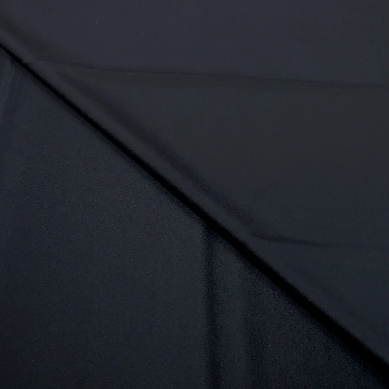Savings Event 2 YDS Solid Midnight Blue 100% Cashmere Loro Piana Fabric