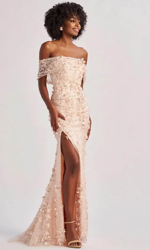 Buy Now Colette By Daphne CL8530 - Applique Style Mermaid Prom Dress