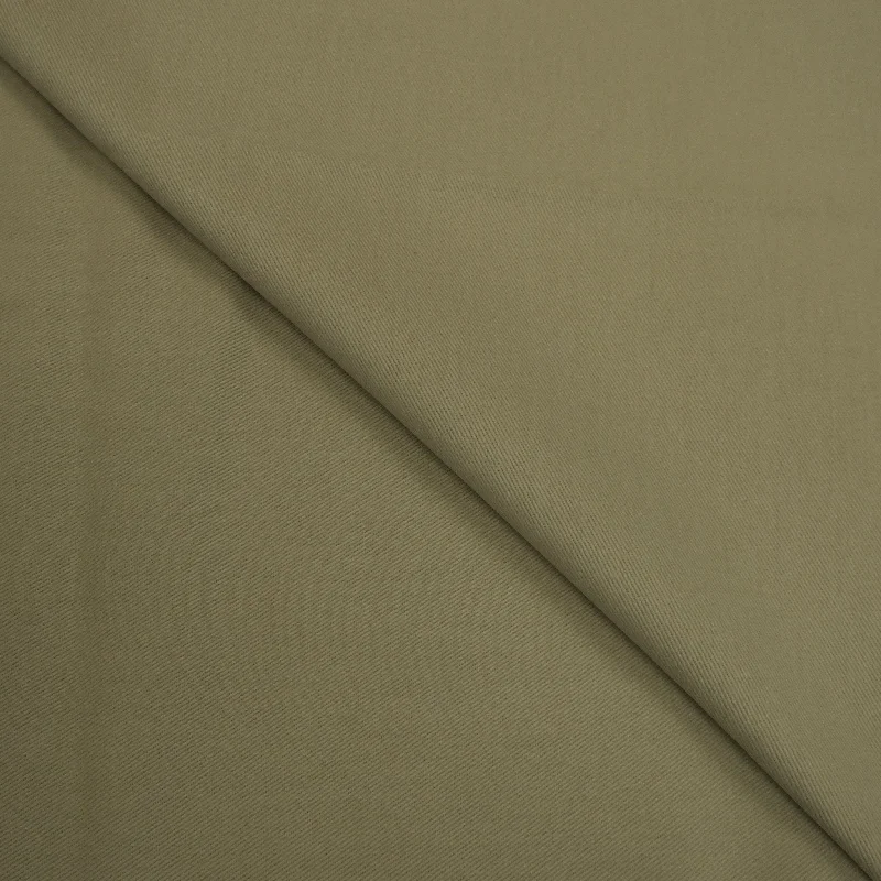 Clearance Sale 2.30 YDS Ecru Solid 100% Cotton Loro Piana Fabric