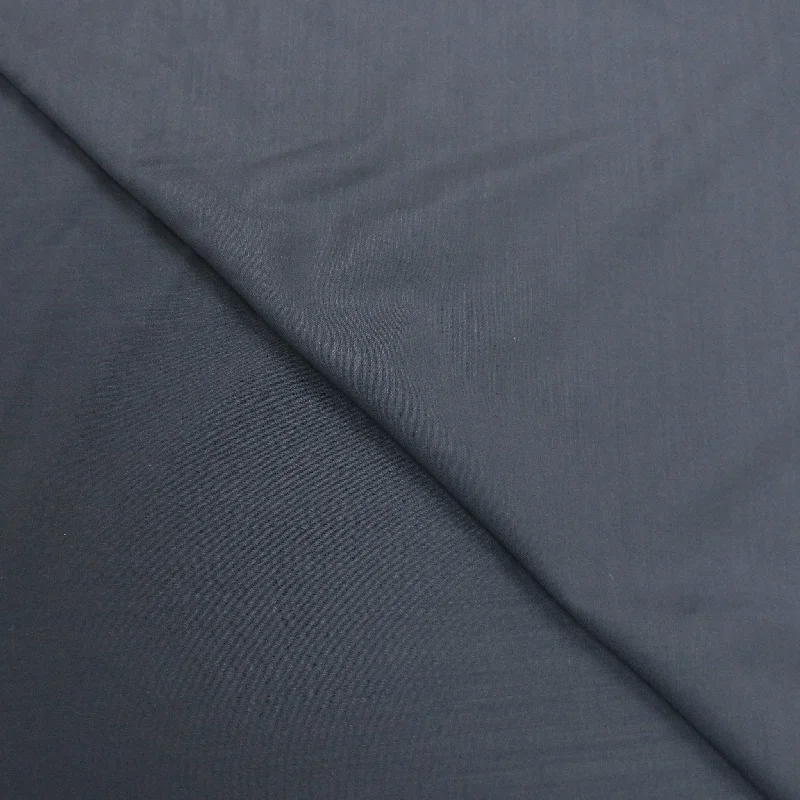 Lowest Price 2.60 YDS Dark Blue Crosshatch Super 130s Wool Loro Piana Fabric