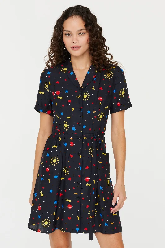 Referral Discount Silk Mini Maria Dress