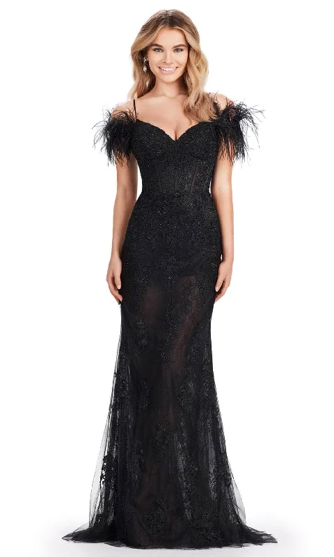 Deal Dash Ashley Lauren 11481 - Lace Mermaid Prom Dress
