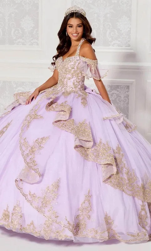 Low Prices Princesa by Ariana Vara PR30118 - Sweetheart Applique Embellished Ballgown
