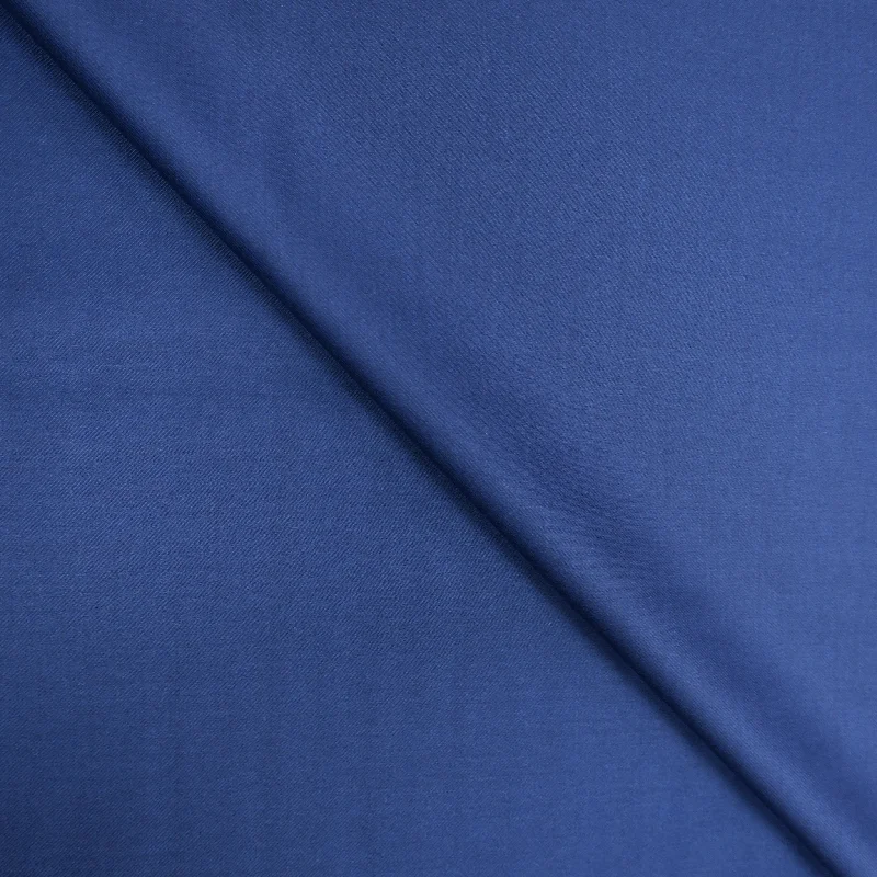 Super Bargain 4 YDS Tory Blue Solid 100% Wool Super 130's Loro Piana Fabric
