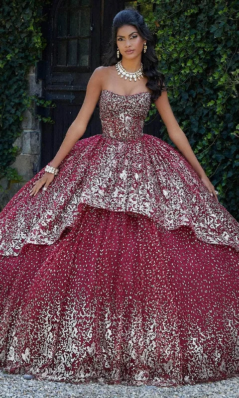 Best Deals Vizcaya by Mori Lee 89452 - Strapless Bead Embellished Ballgown