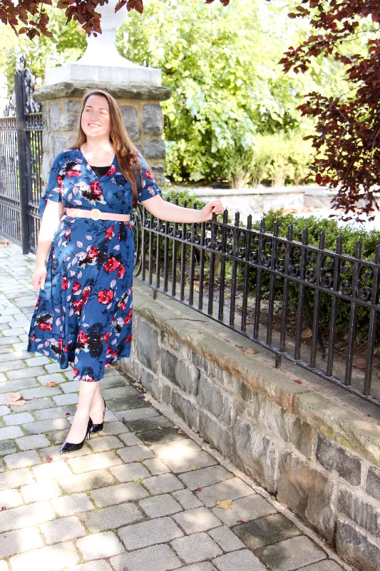Deal of the Day Sandra Teal Dress