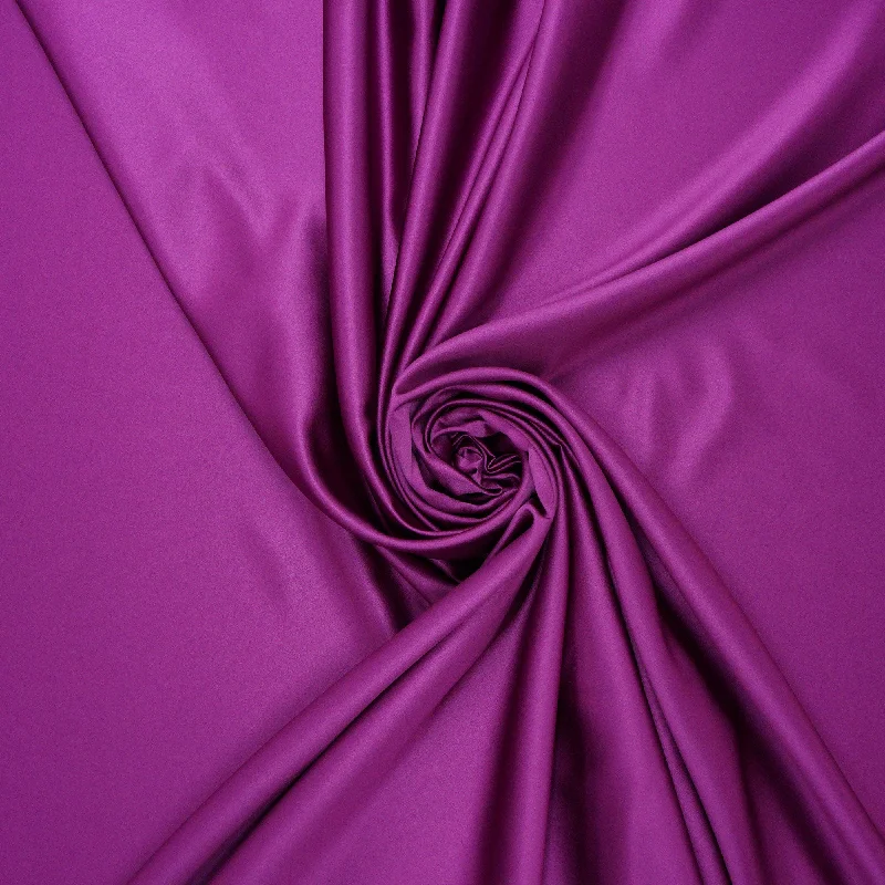 Instant Discount Magenta Solid Mystique Satin