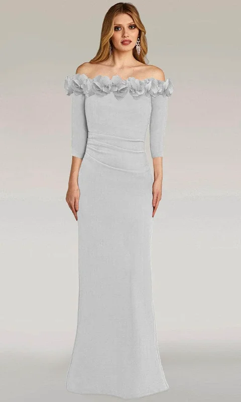 Anniversary Sale Gia Franco 12272 - Floral Mermaid Evening Dress
