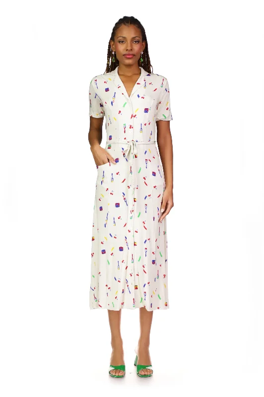 Special Price Jersey Long Maria Dress