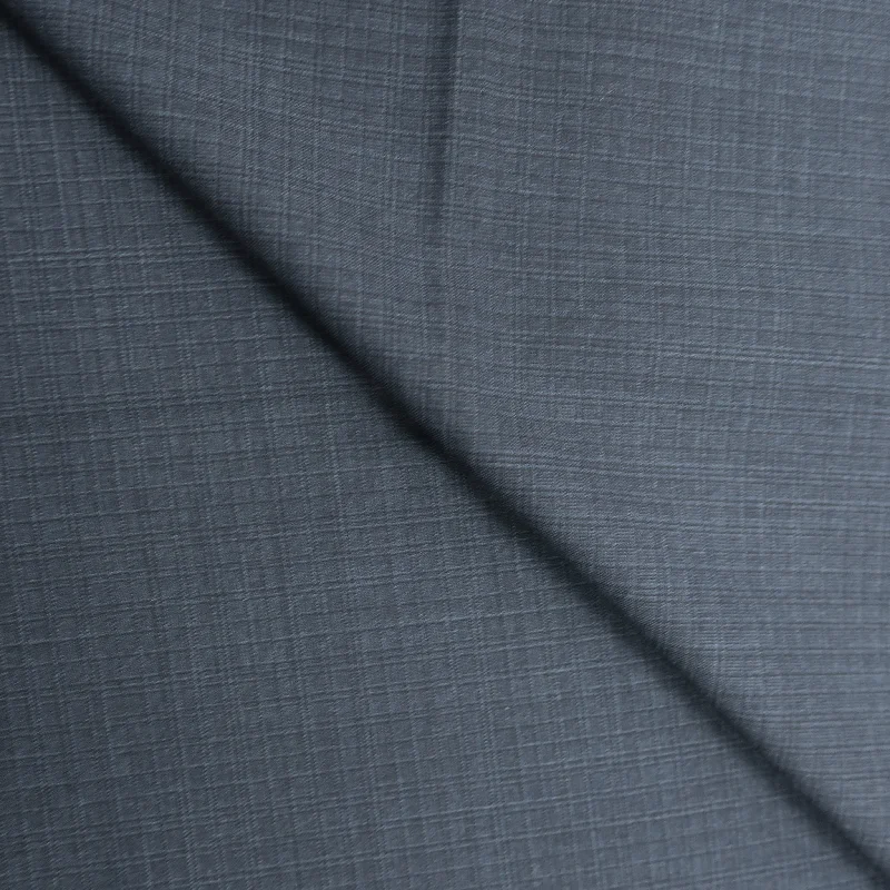 Limited Time Discount 4 YDS Deep Blue Glen Check 100% Wool Super 130's Loro Piana Fabric Limited Time Discount 4 YDS Deep Blue Glen Check 100% Wool Super 130's Loro Piana Fabric