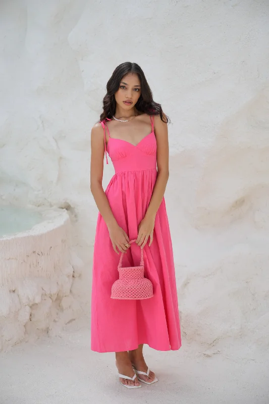 Buy Now Day Dreaming Peach Maxi Dress