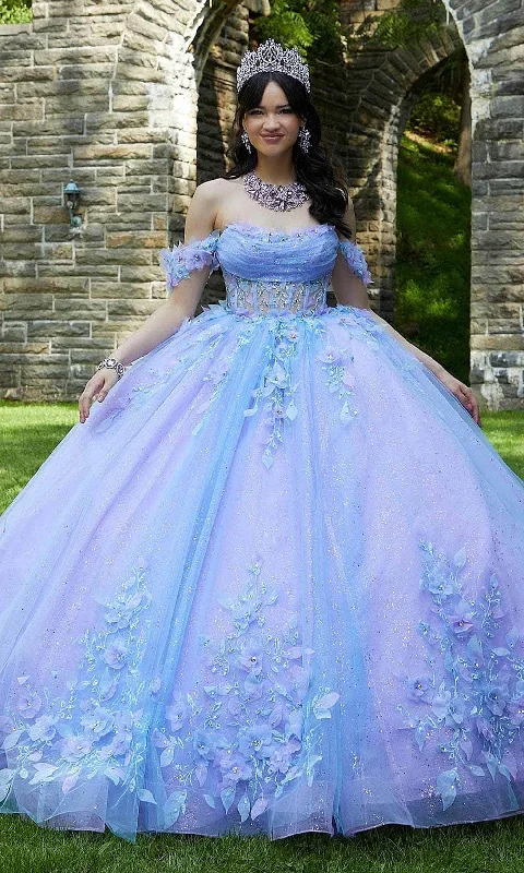 Exclusive Offers Vizcaya by Mori Lee 89448 - Scoop Neck Corset Bodice Ballgown