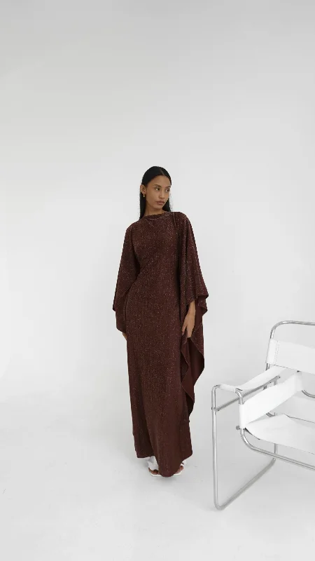 Early Access Chocolate Brown Kaftan Dress | last batch