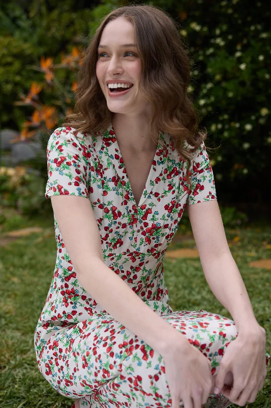 Savings Event Crepe Morgan Dress