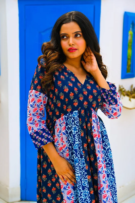 Limited Stock Pure Cotton Patchwork Dress