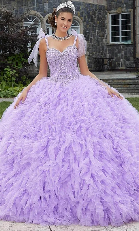 Big Discounts Vizcaya by Mori Lee 89410 - Ruffled Voluminous Sleeveless Gown