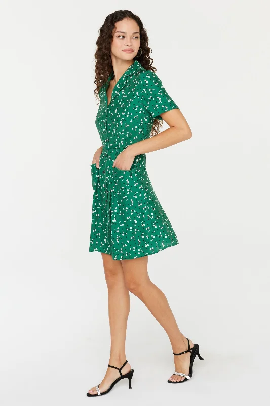 Hot Deal Silk Mini Maria Dress