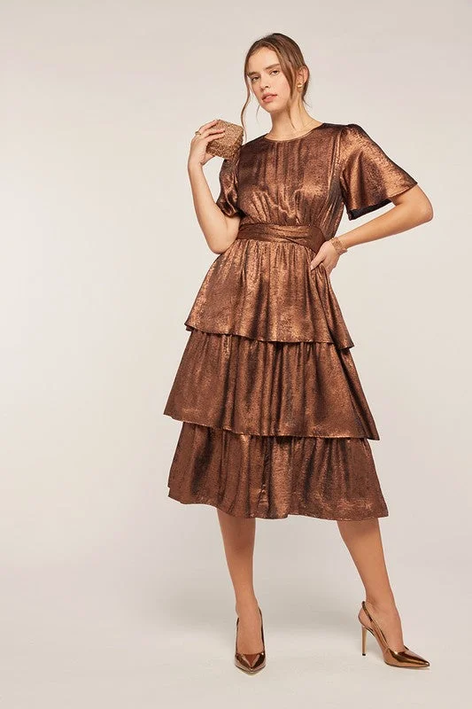 Price Buster Belle Metallic Dress