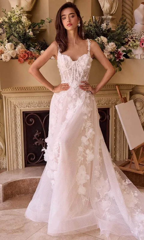 Great Deals Andrea and Leo WL045 - Spaghetti Strap Bridal Gown
