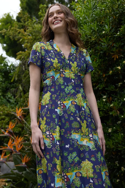 Factory Direct Sale Silk Morgan Dress