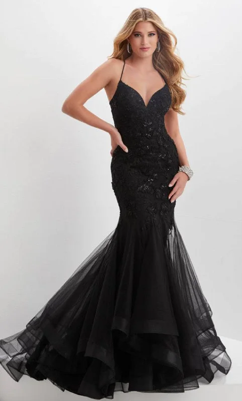 Don’t Miss Out Tiffany Designs by Christina Wu 16015 - Laced Tulle Prom Gown