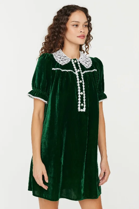 Epic Deals Velvet Marie Mini Baby Doll Dress