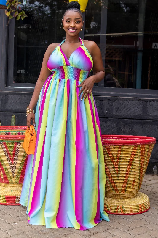 Clearance Event Yola Women's Backless Maxi Dress