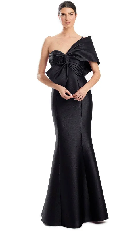 Discount Mania Alexander by Daymor 1977S24 - Sweetheart Pleated Top Evening Dress